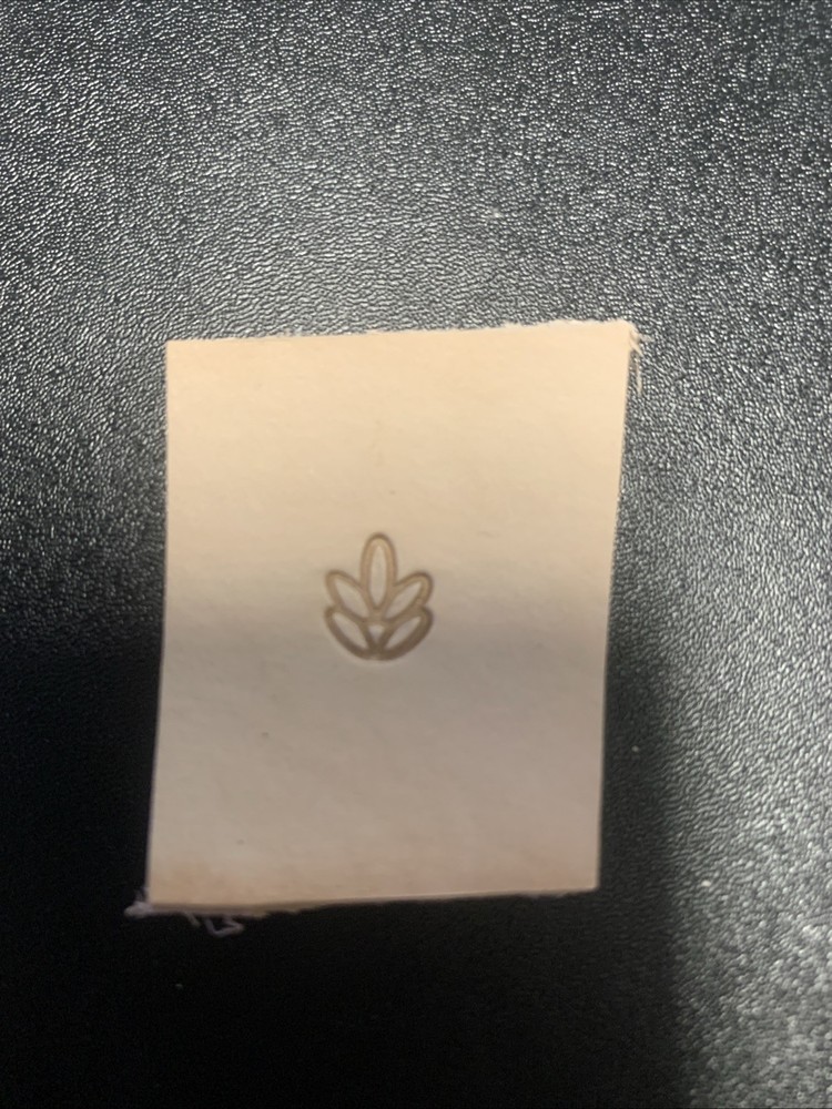 Leaves Leather stamp