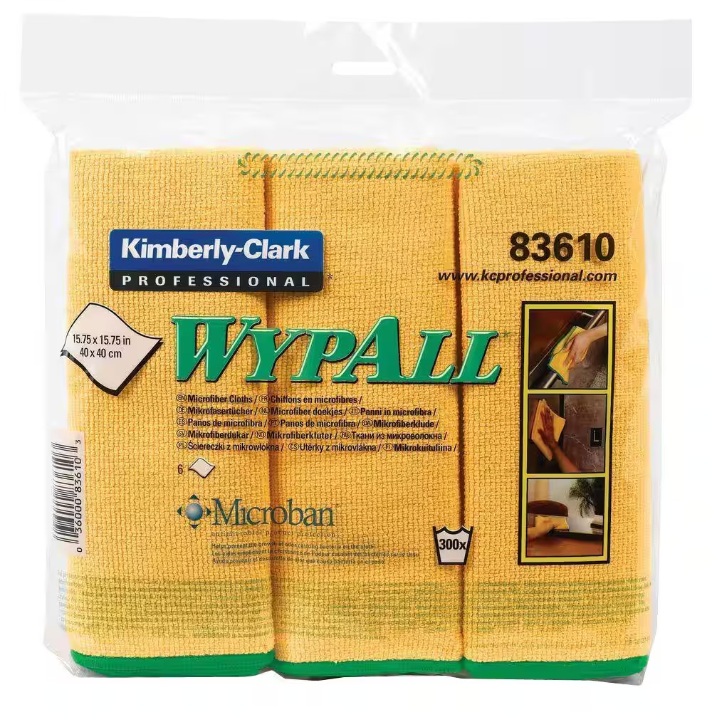 Microfiber Cloths (6 per Pack)