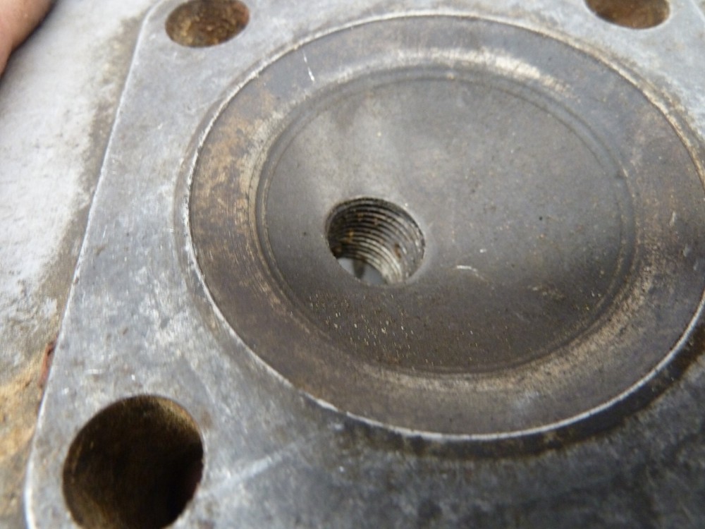 Suzuki GT380 Cylinder Head.