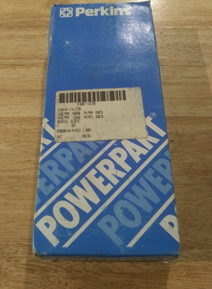 68079 BEARING SET, MAIN - STD for PERKINS®