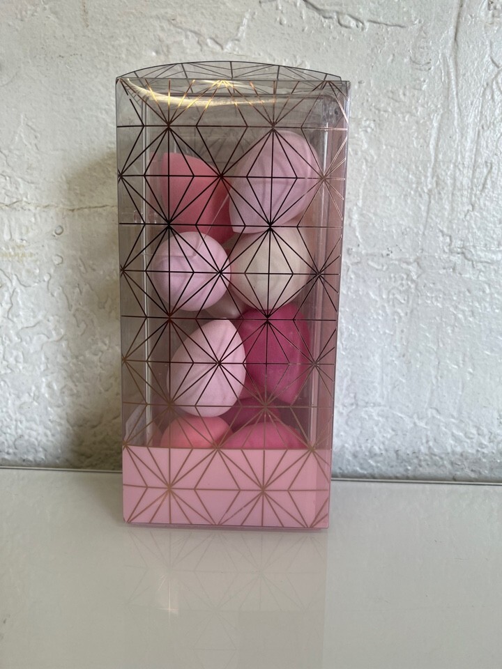 Thinkspace Beauty Blending Sponge Set 12-Piece Plus Clear Organizer