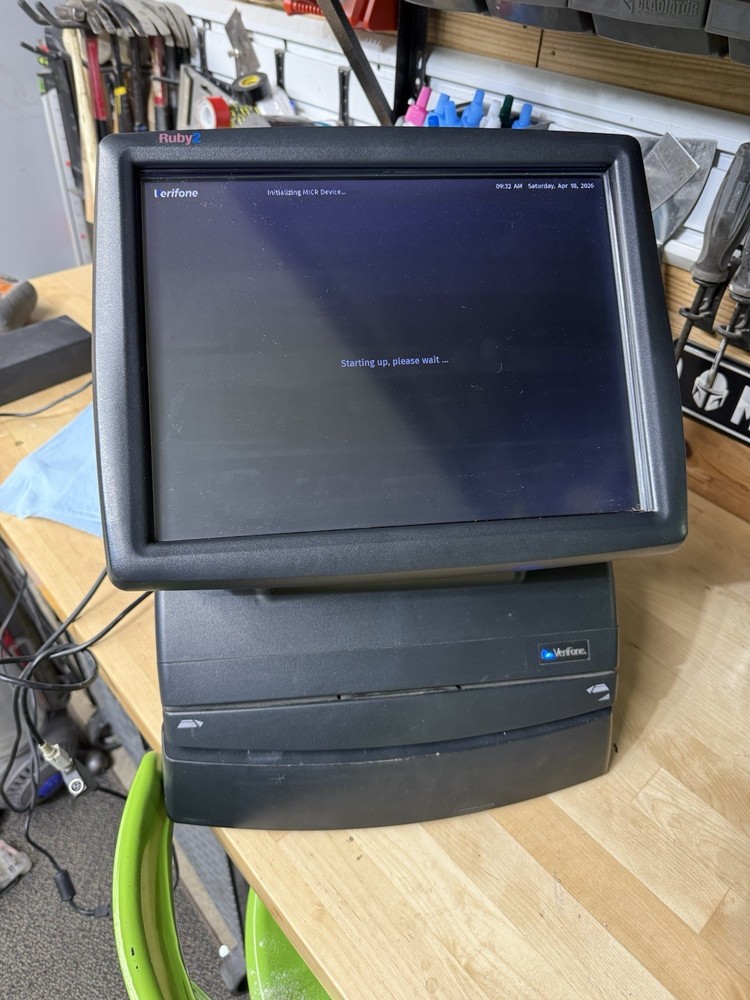 Verifone Ruby 2 & Ruby Ci Complete System Tested Working System M169-500-01-NAA