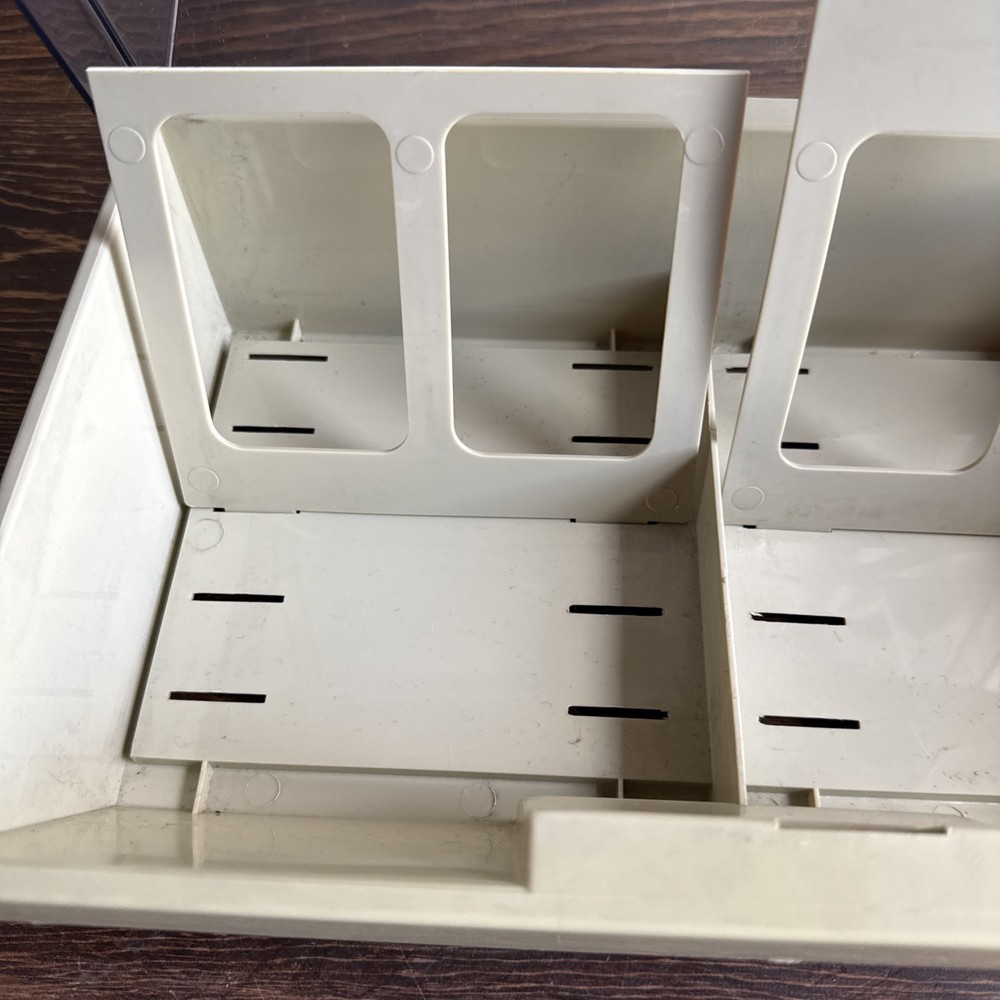 Vintage Floppy Disk Case Storage