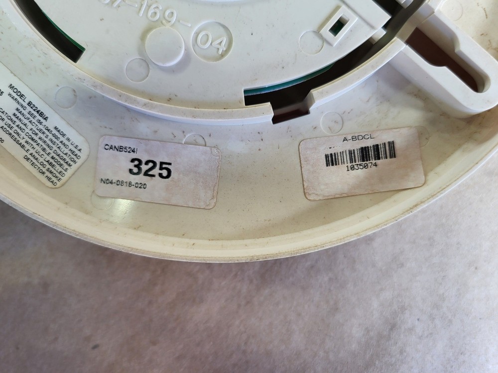 System Sensor Isolator Smoke Detector Base B224BIA