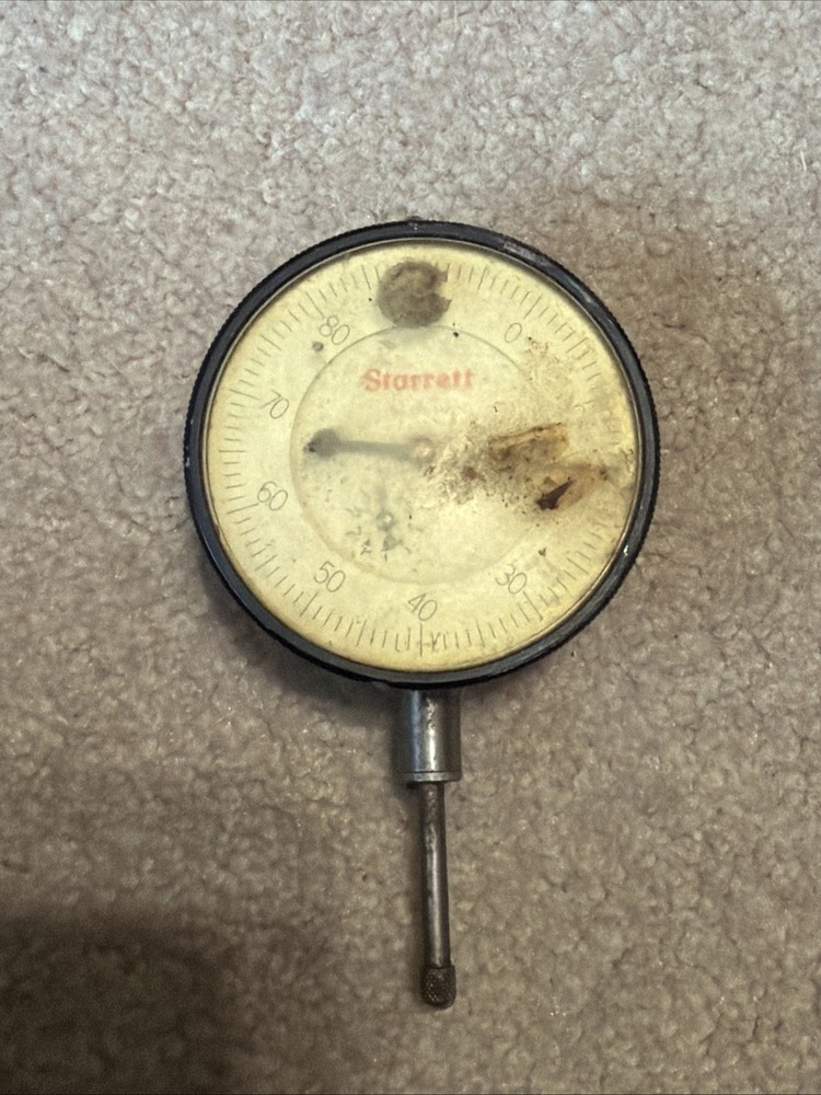 Vintage Starrett No 655-441 Indicator Seized
