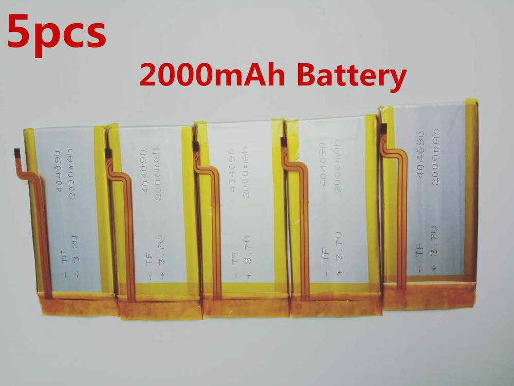 5pcs 2000mAh Battery Upgrade replacement for iPod Classic 6 7 Video 5 5.5 Thin