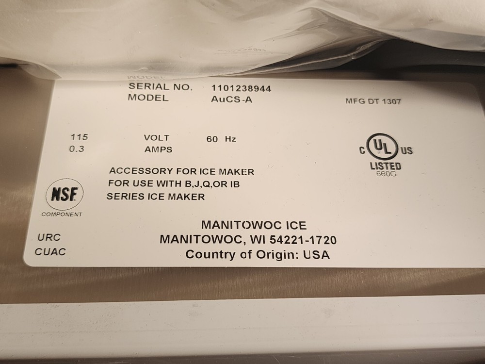 Manitowoc AuCS-A Automatic Cleaning System For Ice Machine NEW
