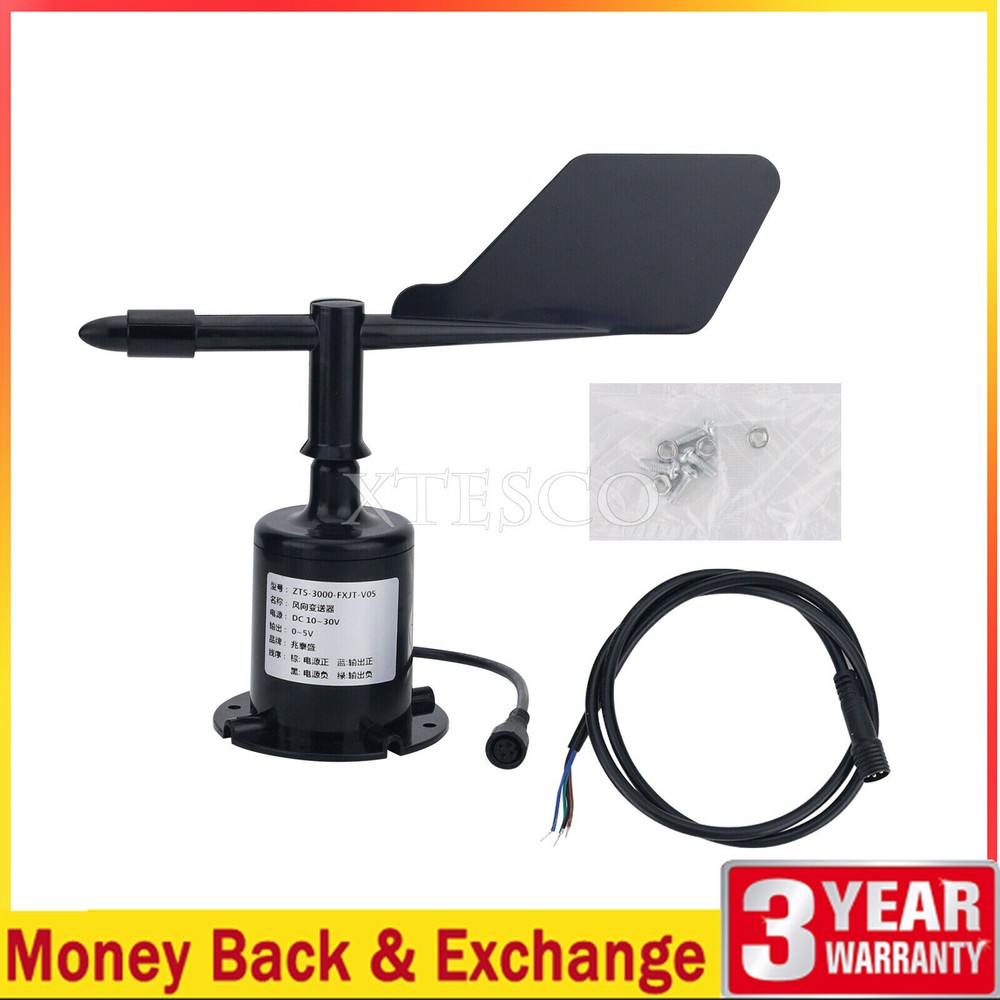 Wind Direction Sensor 8-Direction Wind Direction Transmitter with 0-5V Output