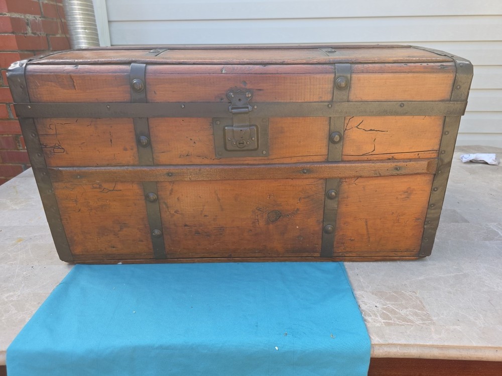 Antique Steamer Trunk