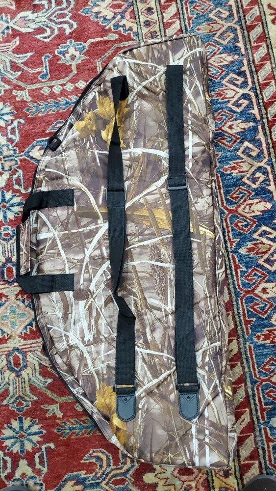 Compound Bow Case Light-Weight Soft Bow Bag with Arrow Pocket and Backpack Strap