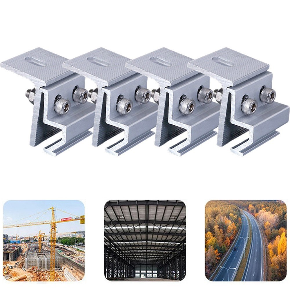 Professional Looking Solar Panel Roof Mounting Clips for Enhanced Appearance