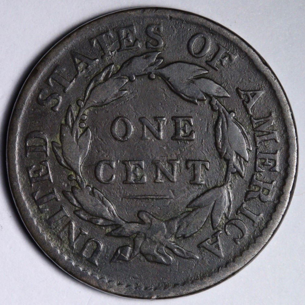 1819 Coronet Head Large Cent FINE E105 STXNM