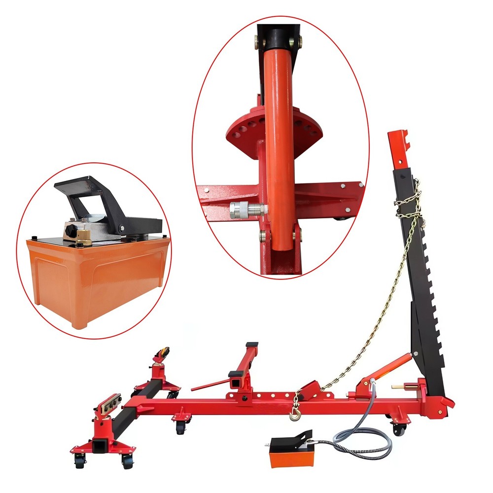 6600lbs Loading Capacity Car Frame Machine Auto Body Frame Puller Straightener