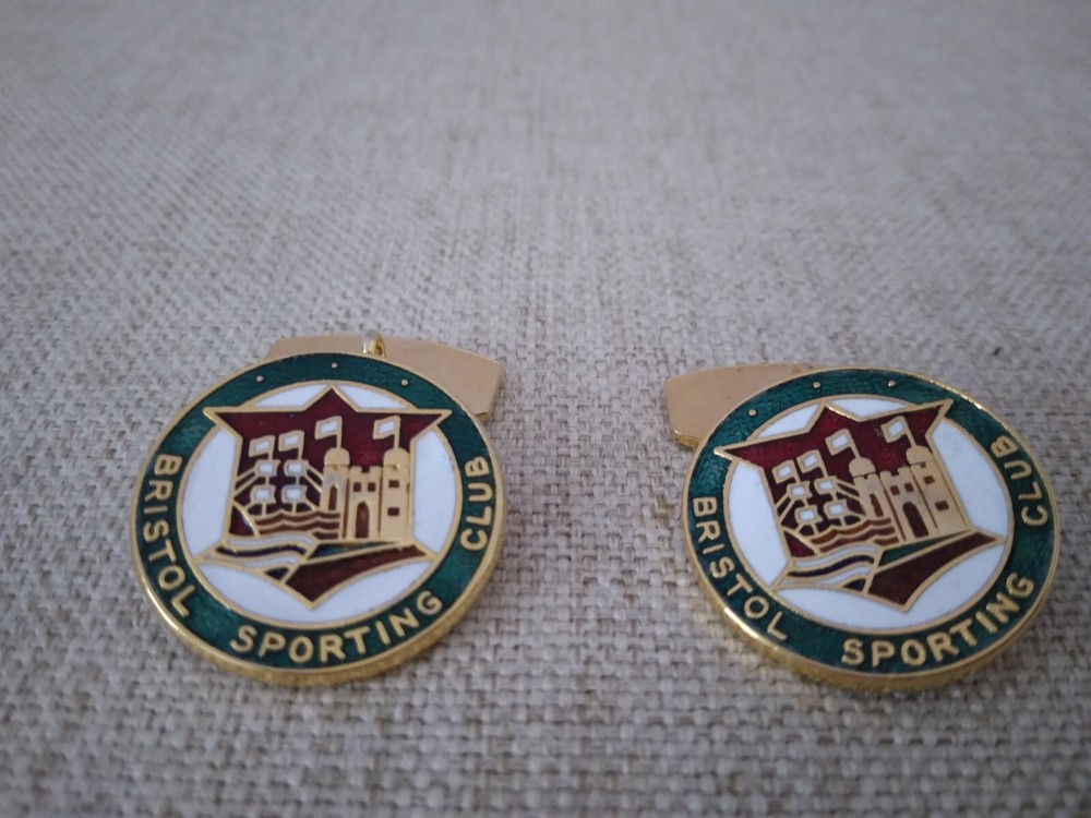 BRISTOL SPORTING CLUB CUFFLINKS