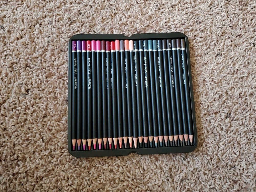 Flowood Premium Soft Touch Colored Pencil Set