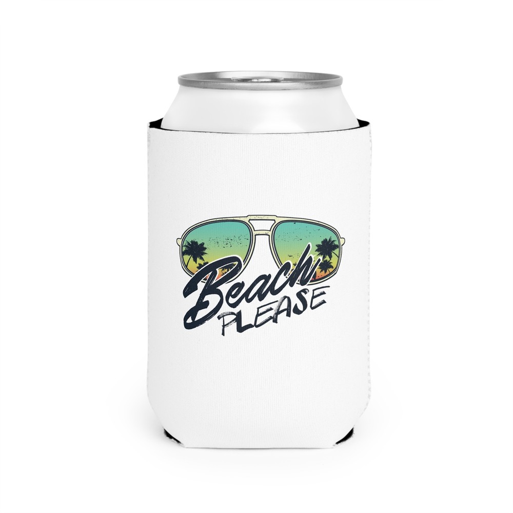 Beach Please - Can Cooler Sleeve