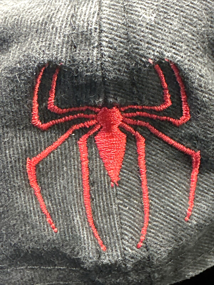 Spiderman Marvel Comics Adjustable Hat/Cap 2007, Hook & Loop, 100% Cotton Red/Bl