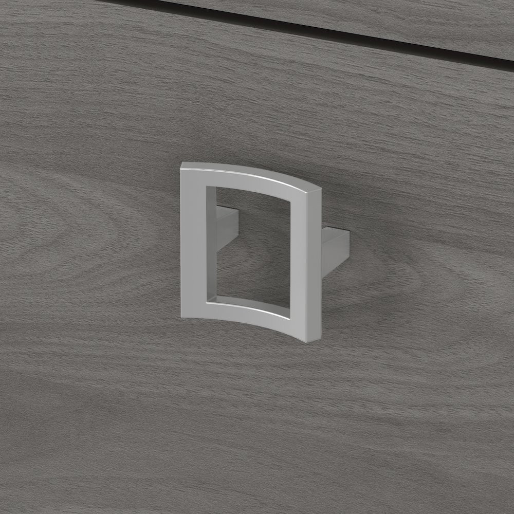 Echo L Shaped Desk with Mobile File Cabinet