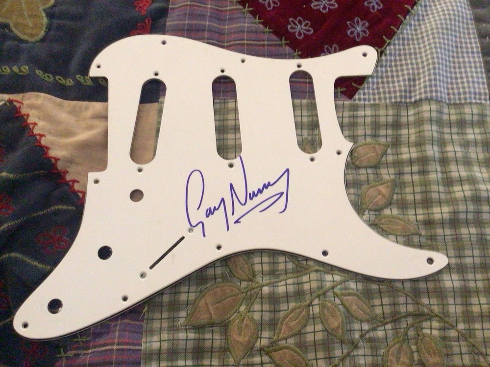 Gary Numan Autograph Signed Pickguard Guaranteed