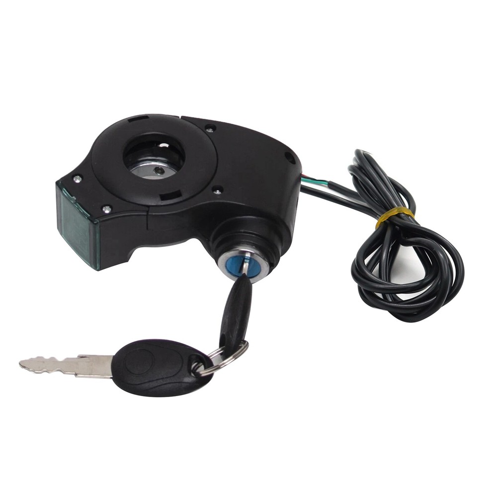 E-Bike Throttle Control Switch with Voltage Display and Key Lock for E-Scooter