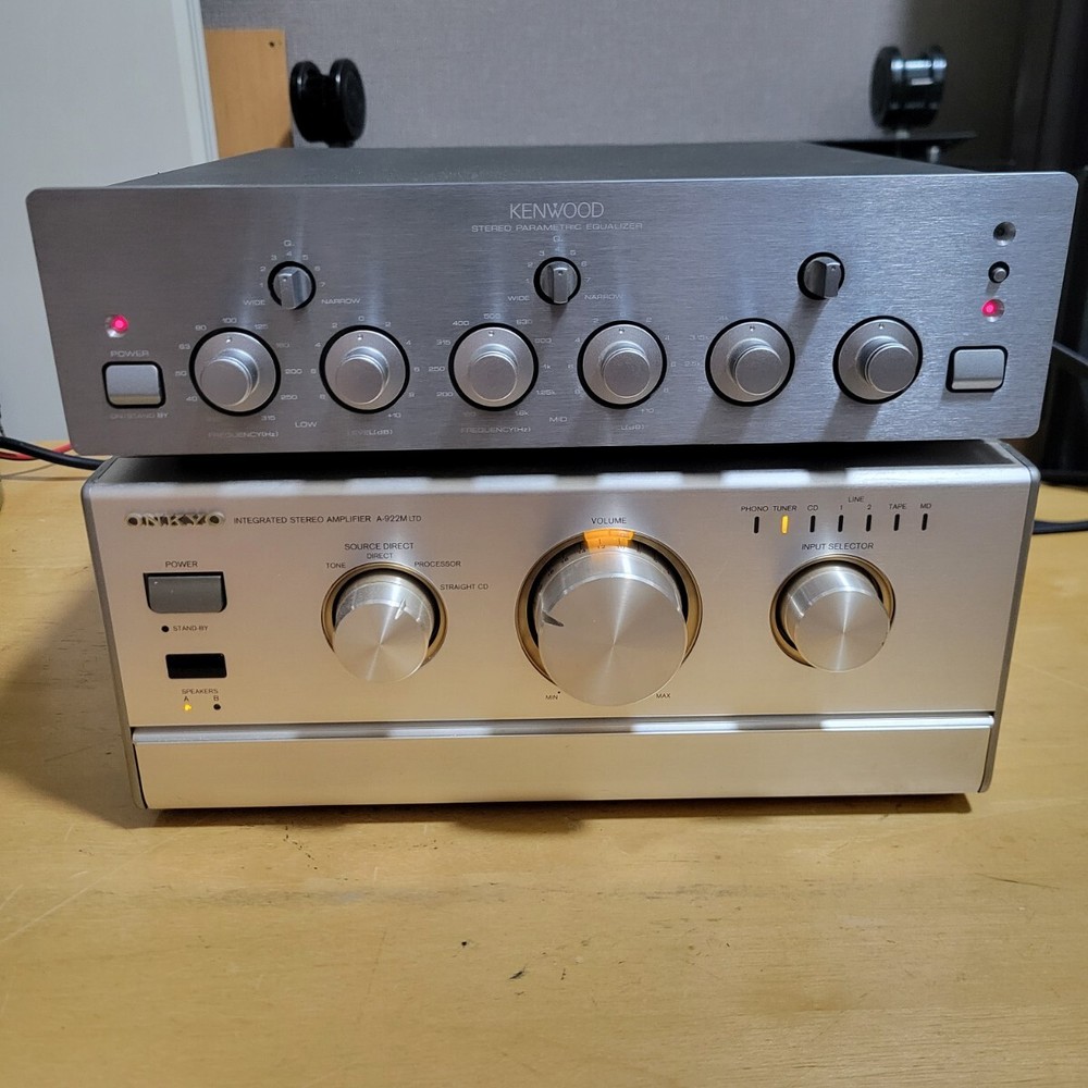 KENWOOD GE-1001 Stereo Parametric Equalizer