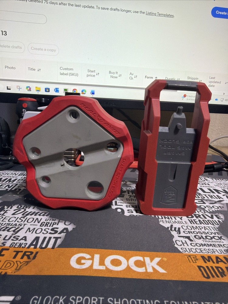 Real Avid Smart Bench Block & Universal Smart Mag Tool For Glock