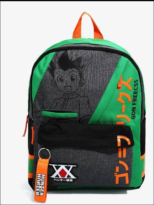 Hunter X Hunter Gon Backpack- Bioworld New with tags