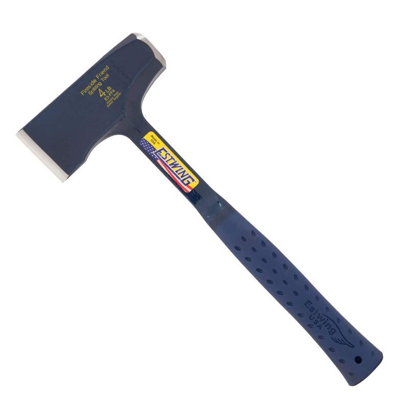 Estwing E3-FF4 Fireside Friend Splitting Tool With Blue Grip