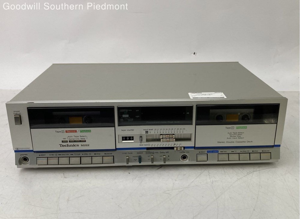 Technics RS-M222 Cassette Deck - Tested
