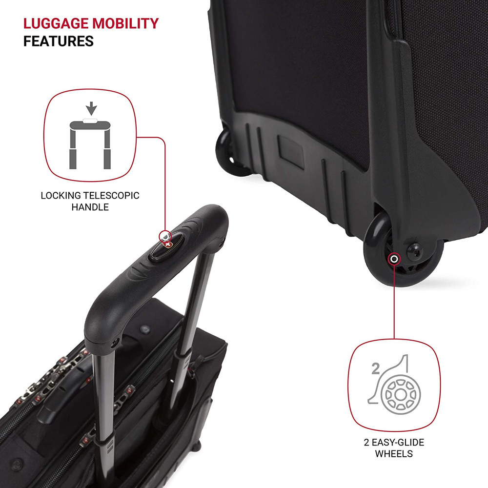 Luggage Granada Pro 15.6-Inch, Black