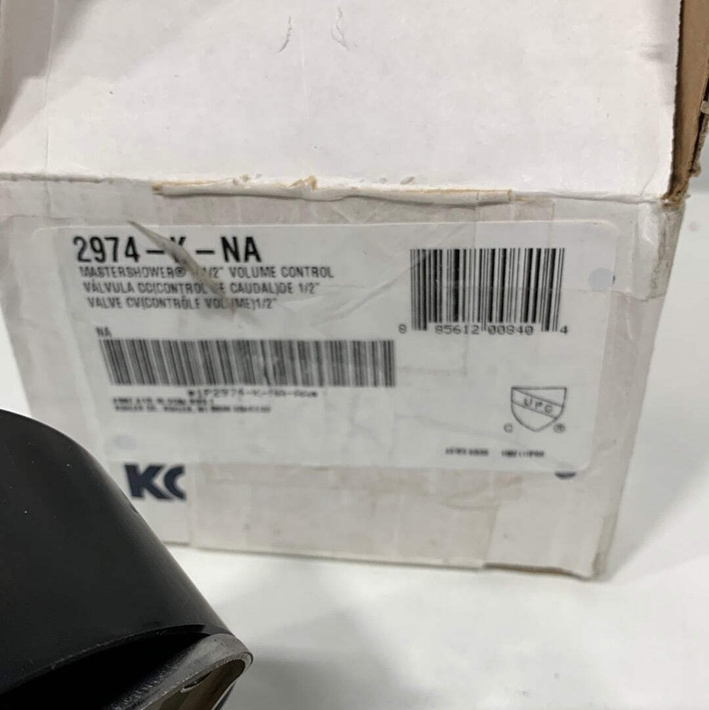 KOHLER MasterShower 1/2 in. Volume Control Valve, Brown