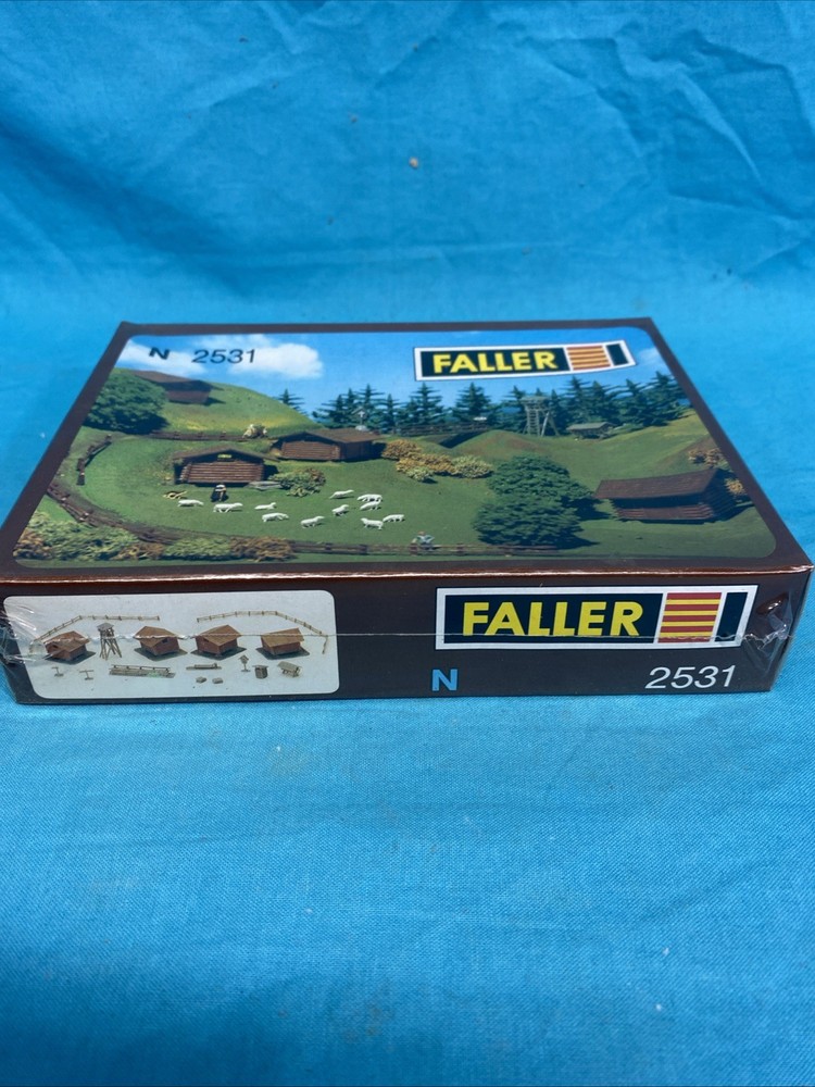 Faller N Scale Mountain Huts Set 2531