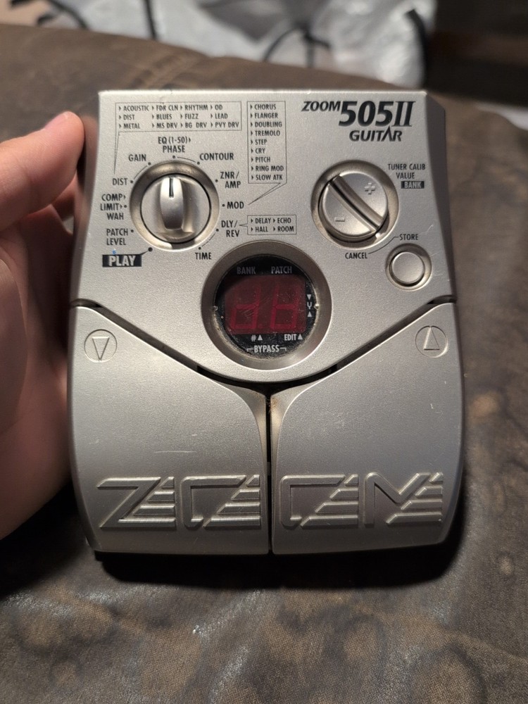 Zoom 505II Guitar Multi Effects Processor Pedal