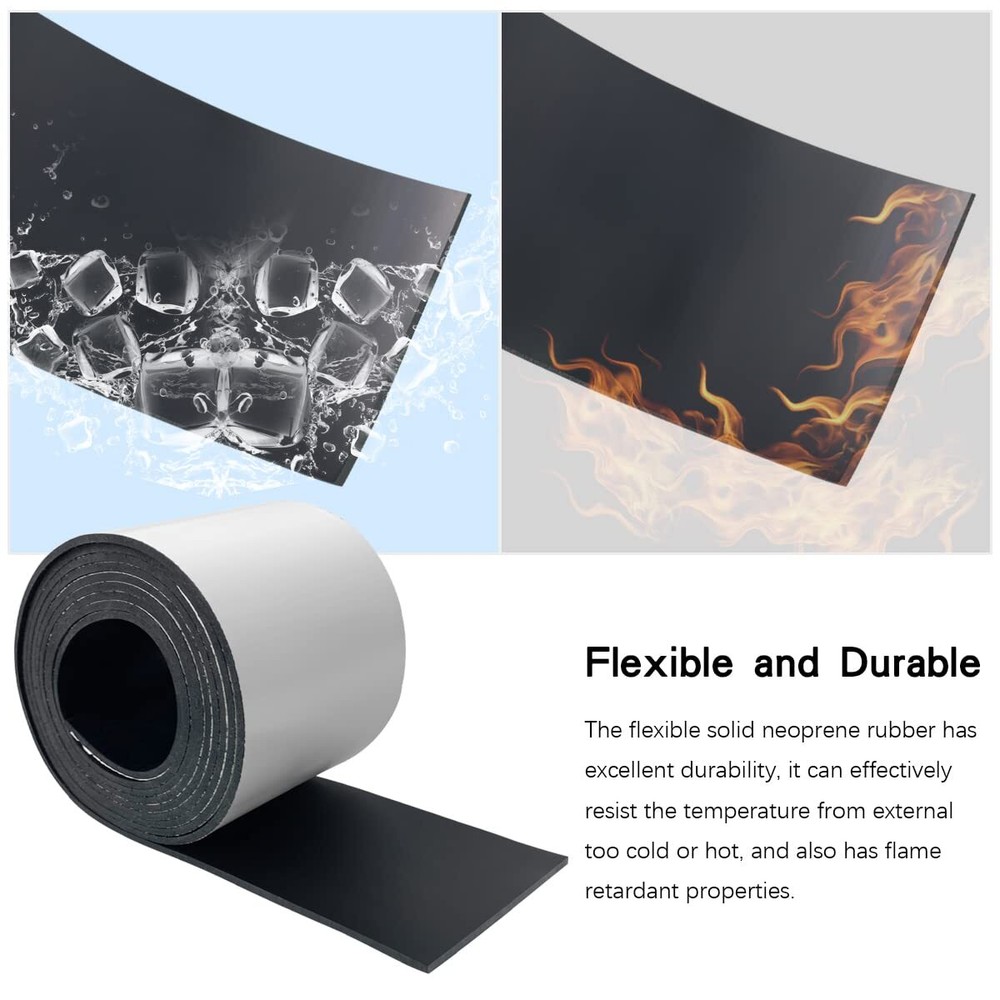Neoprene Rubber Sheet Self Adhesive Solid Rubber Sheets Rolls & Strips for