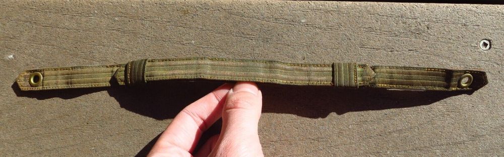 WW2 USN US Navy Hat Cap Adjustable Bullion Chinstrap Strap