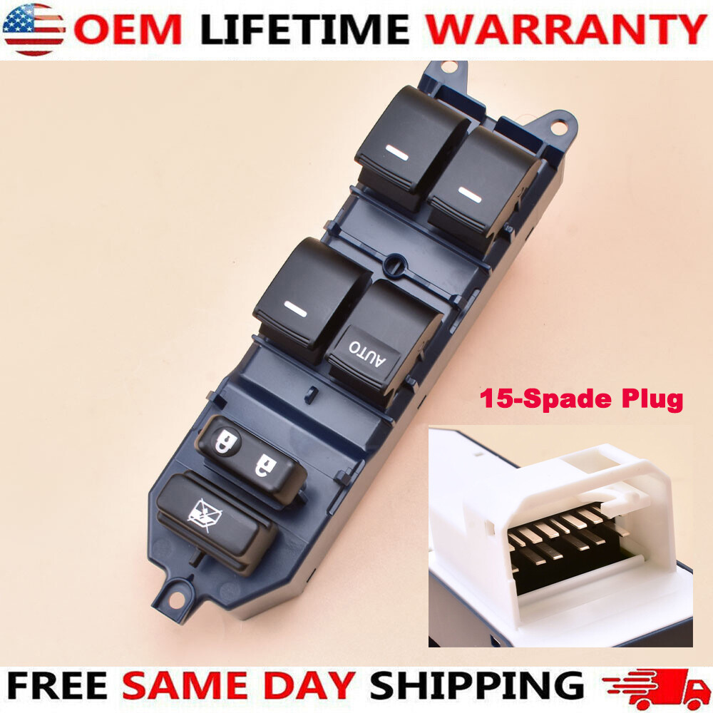 Master Electric Power Window Control Switch Driver Side Left Front For TOYOTA