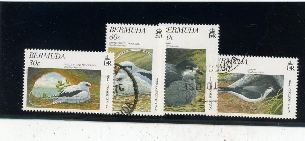 Bermuda 1997 Birds Scott# 741-4 Canceled