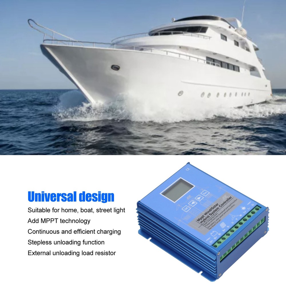 24V 48V MPPT Wind Solar Controller Universal LCD Energy Controller