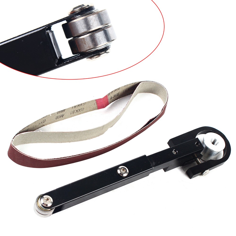 Sander Machine Sanding Belt Adapter Head Convert with Sanding Belts Woodworking