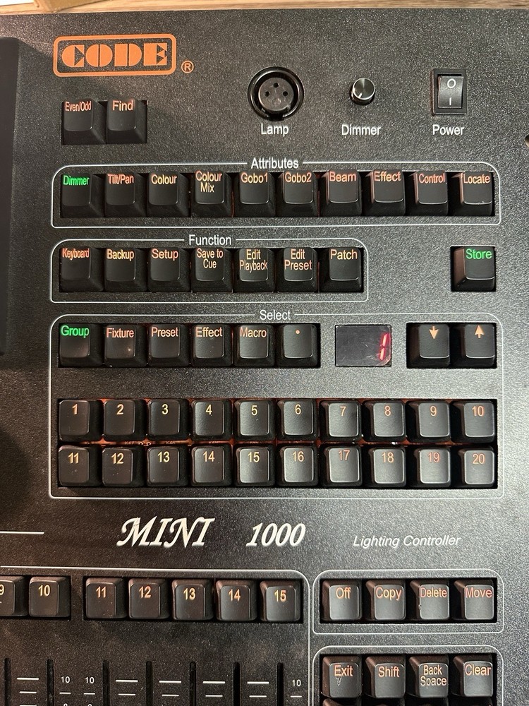 CODE Mini 1000 Lightning Controller 1024 DMX Channels