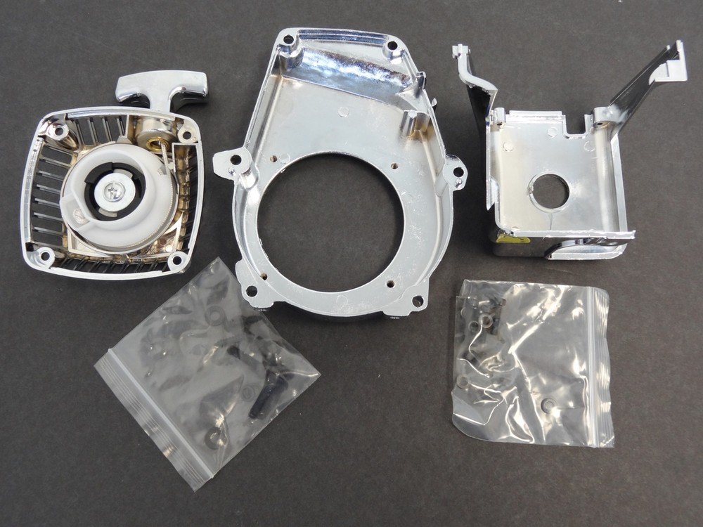 Rovan Chrome Pull Start, Engine and Head Cover
