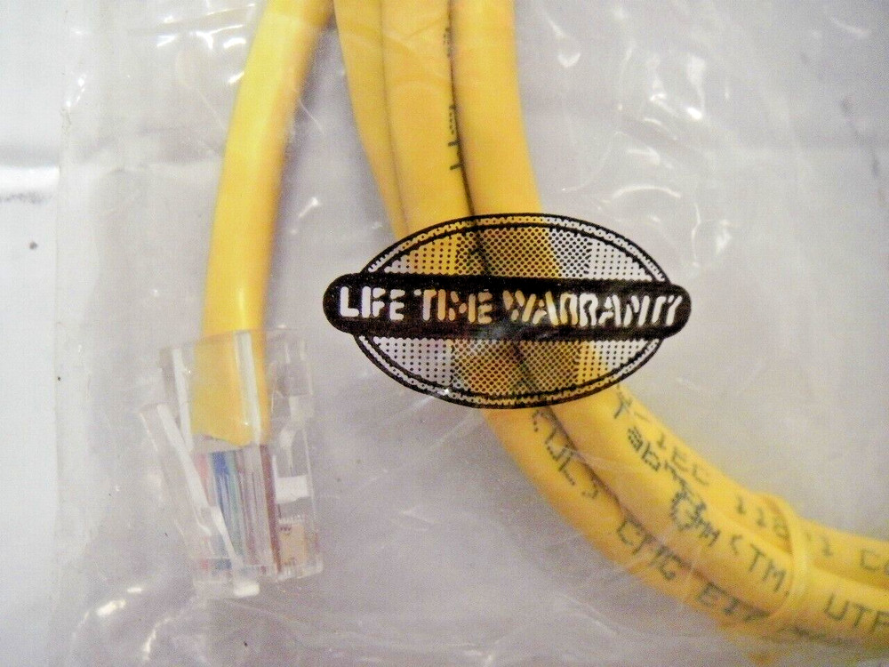Network Datacom Enhanced CAT5e 7' Long Stranded Patch Cable RJ45 Gold Connectors