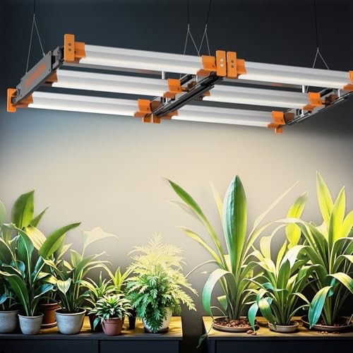 W LED Grow Light, 2x2ft Coverage Full Spectrum Daisy Chain Growing Light, 100