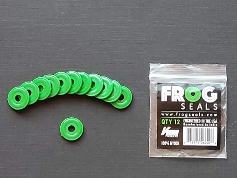 Premium Nylon CO2 Regulator Washers, Self Centering, Fits All CGA-320 Fittings (