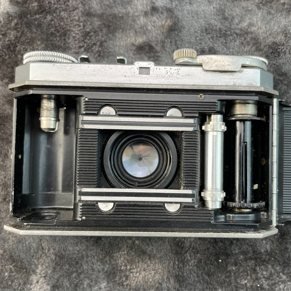 Kodak Retina Ia 35mm Folding Camera w/ Case - Untested