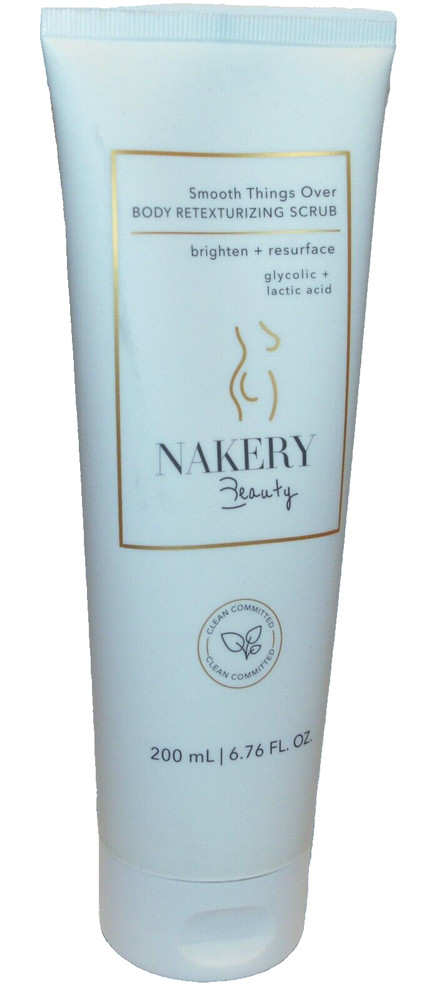 NAKERY Smooth Things Over BODY TEXTURIZING SCRUB 6.76oz