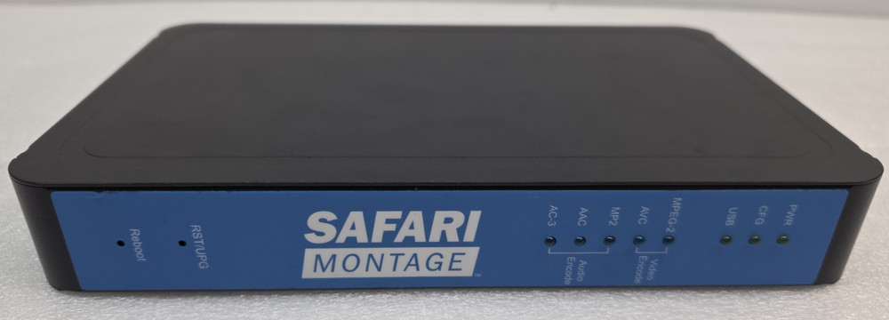 Safari Montage G1571 SD/HD MPEG Encoder Tested
