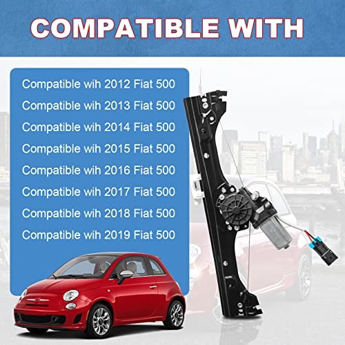 Front Left Power Window Regulator and Motor Assembly 751-648