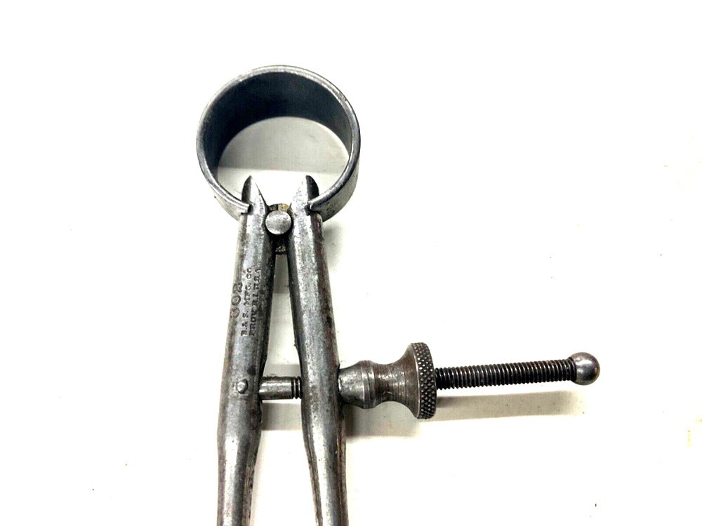 BROWN & SHARPE TOOLS 4” SPRING JOINT INSIDE CALIPERS, No. 802, USA