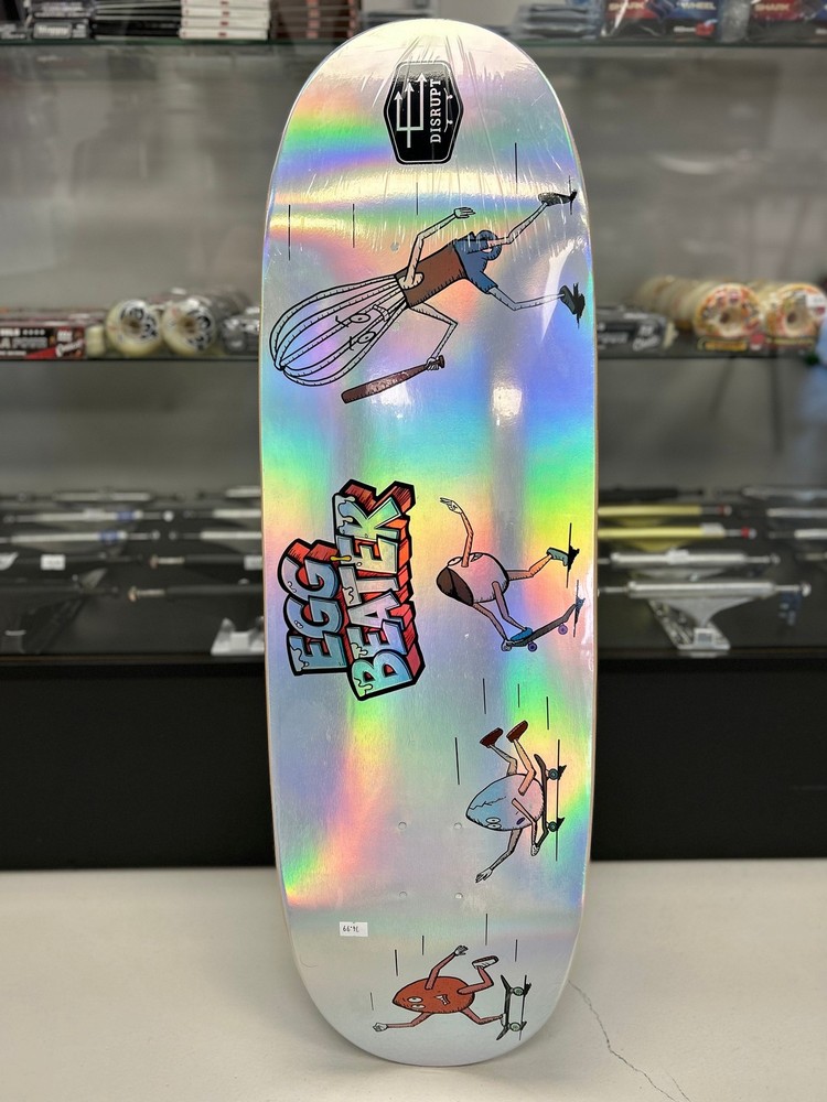 Egg Beater (HOLOGRAPHIC) - Disrupt Skateboards Deck